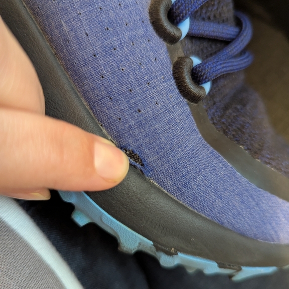 All Birds Women's Trail Runners SWT in Hazy Cobalt Size 6.5 - Picture 14 of 14